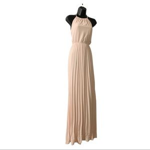 Cream maxi dress!